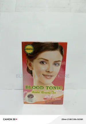 Blood Tonic Herbal Tea Smiley