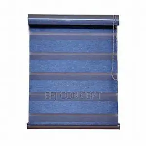 Day and Night Window Blind - Blue and Grey Color