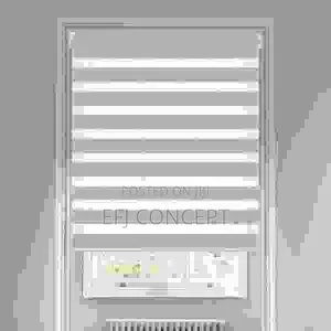Day and Night Window Blind - Grey Linen Color