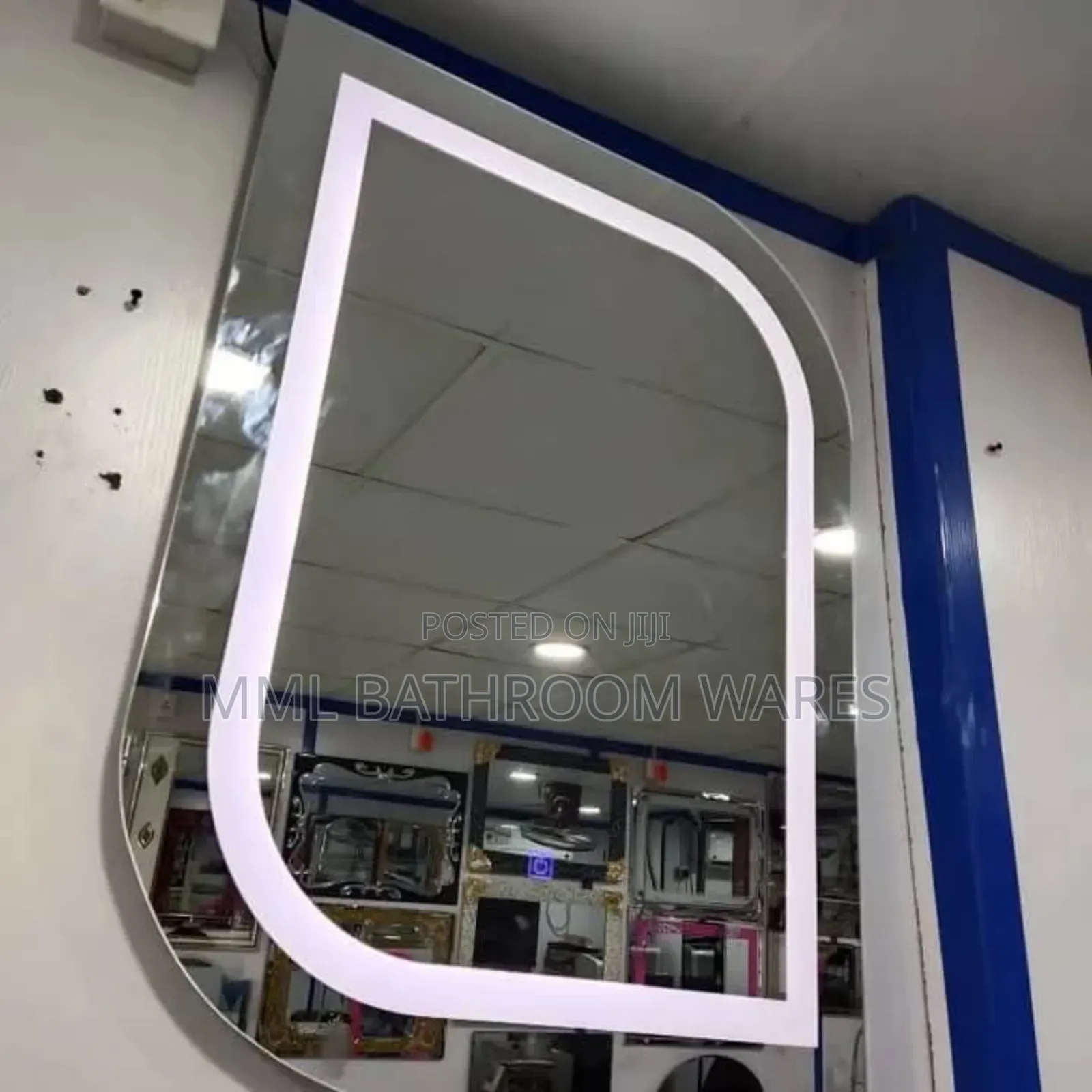 D Shape Led Mirrors