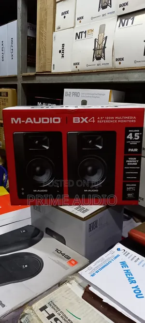 M-Audio Bx4 Studio Monitor (4.5inchs Reference Monitor)