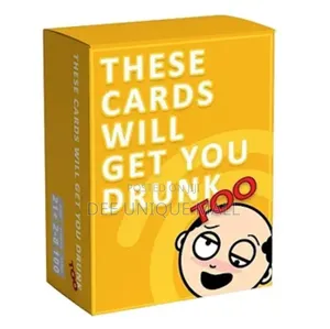 These Cards Will Get You Drunk-Adult Drinking Game 4 Parties