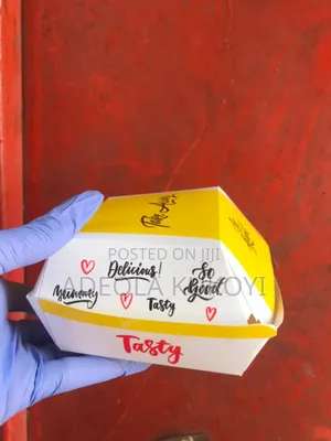 Paper Burger Pack- 1000pcs