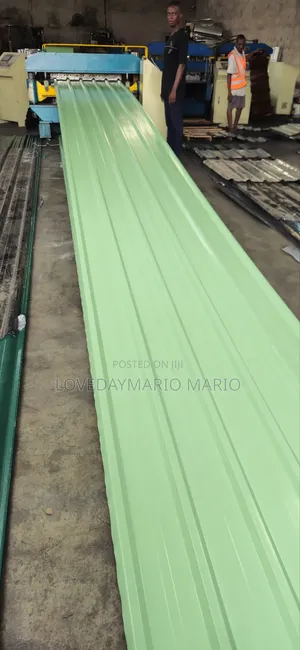 Aluminium Roofing Sheet Pale Green