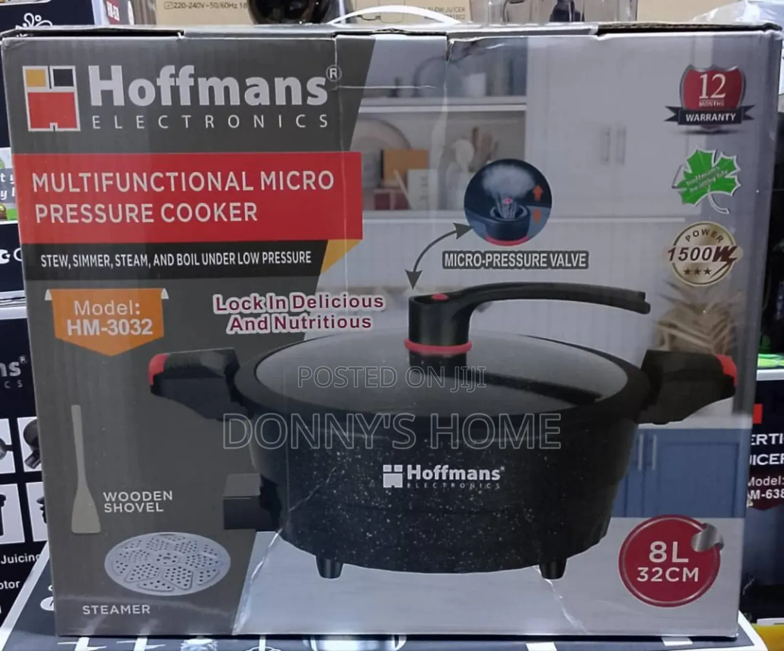 Hoffman Multifunctional Micro Pressure Cooker Hm -3032