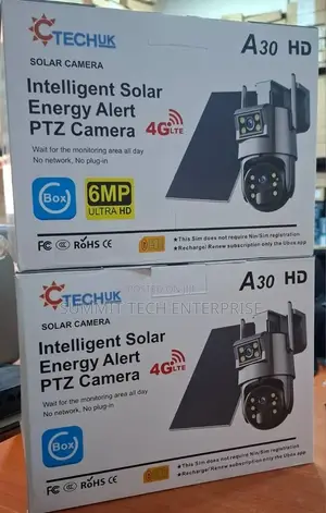 4g Solar PTZ Camera 6mp