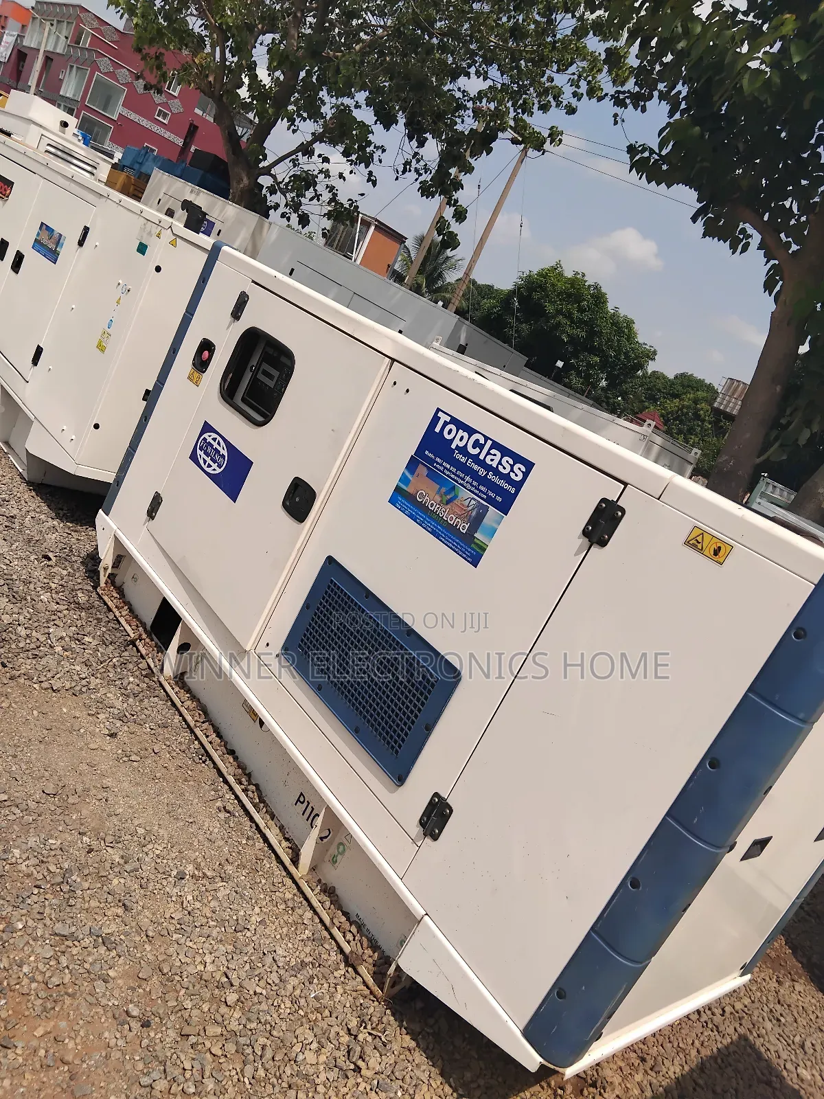 100kva Fg Wilson Used Soundproof Generator
