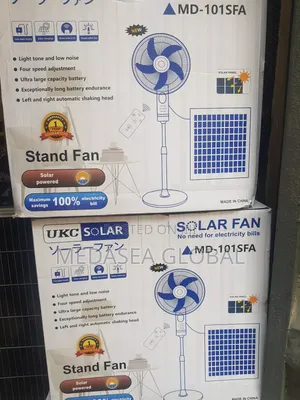 Solar Standing Fan