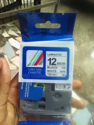 12mm Brother Labeling Cassette Tapes