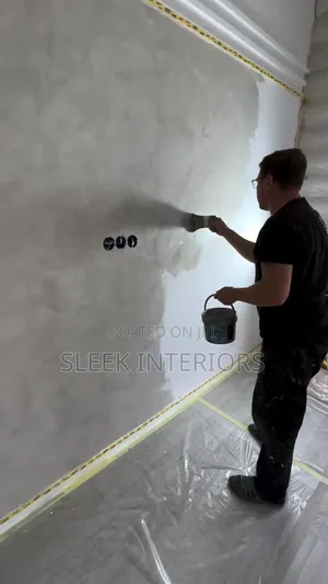 Glossy Stucco Wall