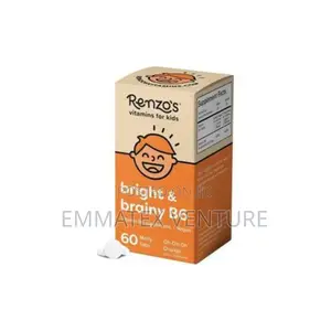 Renzo Bright Brainy Vitamin B6 - 60 Melty Tabs