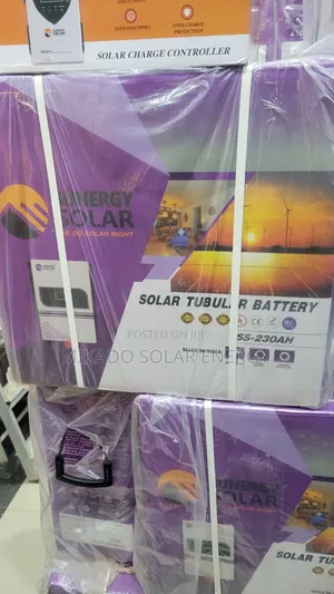 230ah 12v Sunergy Solar Tubular Battery