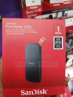 Sandisk 1tb Portable Ssd - Up To 800mb/S/ Usb-c/ Usb 3.2
