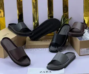 Zara Leather Slipers 40-46