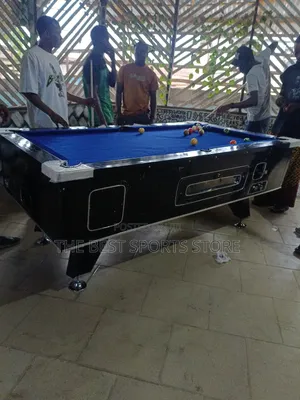 7ft Neat High Glossy Marble Coin Snooker Pool