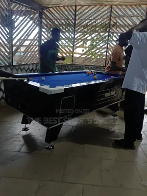 7ft Standard High Glossy Marble and Coin Snooker