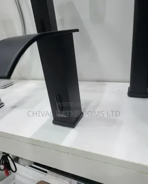 Sensor Black Basin Mixer