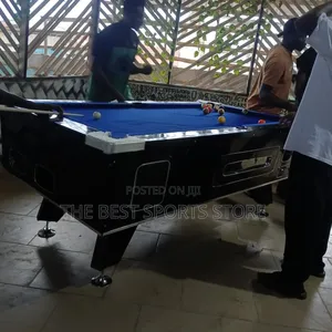 7ft Clean and Nice Glossy Marble and Coin Snooker Table