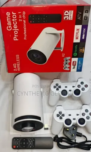 2in 1 Profesional Chip Game Projector