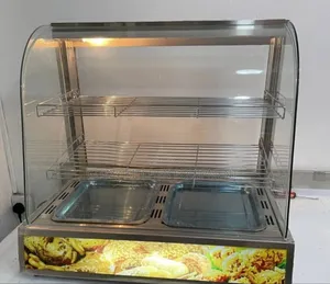 New Double Plates Snacks Warmer