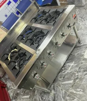 Six Burners Commercial Cooker Stoves