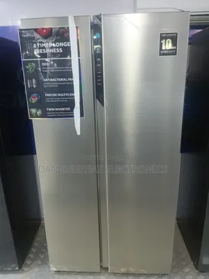 Haier Thermocool 540 Grey Color Inverter Side by Side Refrigerator