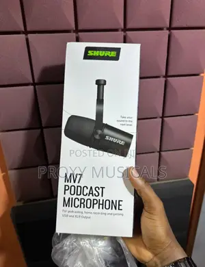 Shure Mv7 Podcast Microphone