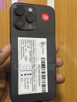 Apple iPhone 14 Pro Max 128 GB Black