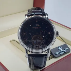 "Luxury Watch Inspired by Patek Philippe - Automatic Leather