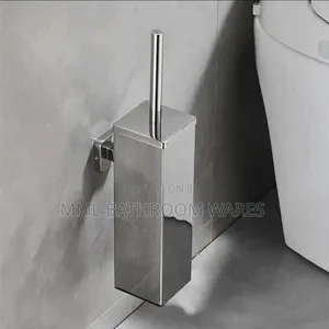 Modern Stainless Steel Wall Mounted Bathroom Toilet Brush