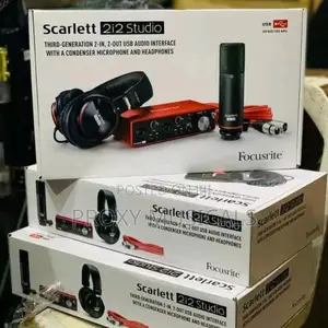 Scarlett 2i2 3rd Generation Audio Interface Focusrite