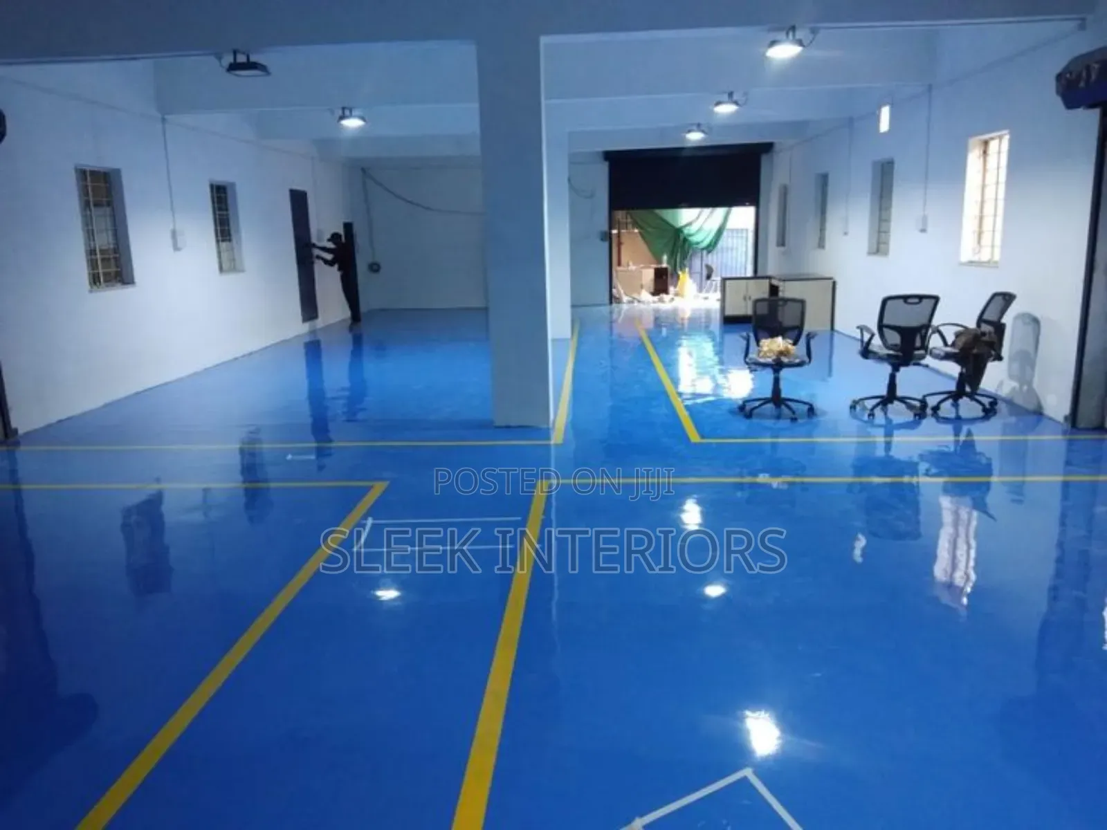 Colourful Epoxy Flooring