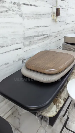 Contemporary Wooden Rotary Center Table