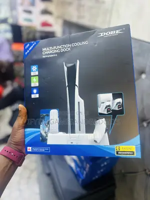 Playstation 5 Cooling Stand , Fan and Controllers Charger