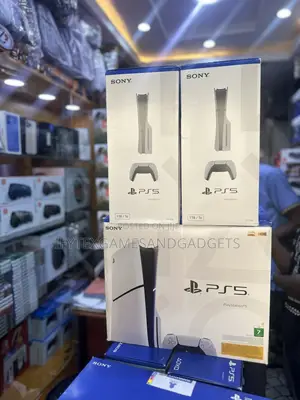 Brand New Ps 5 Slim 1tb With 12 Games to Be Installed