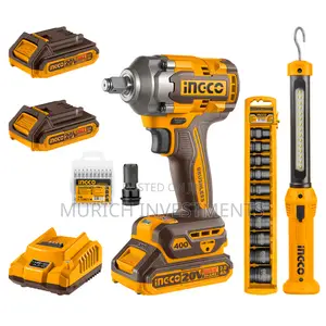 Ingco 20v Cordless 2 PCS Combo Kit – Model Cosli23048