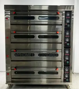 Industrial Gas Baking Oven 4-Deck 16-Trays