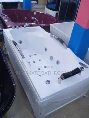 170x75cm White Single Jacuzzi