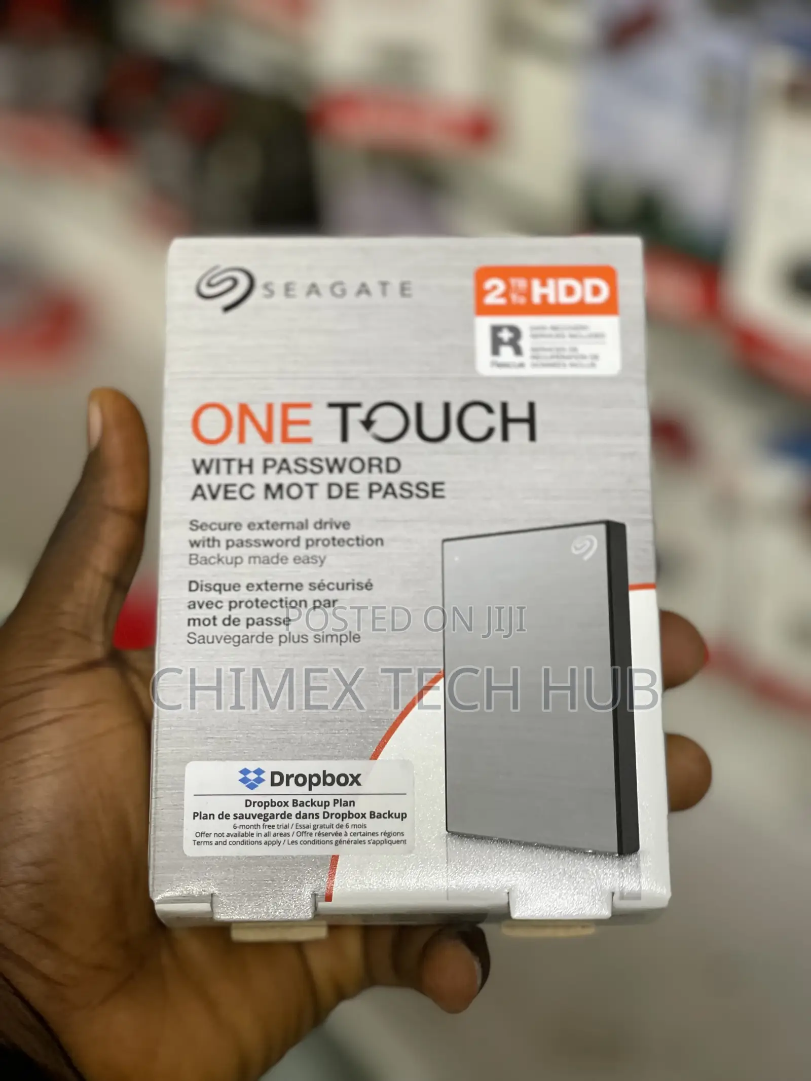 Seagate 2tb One Touch Hard Drive