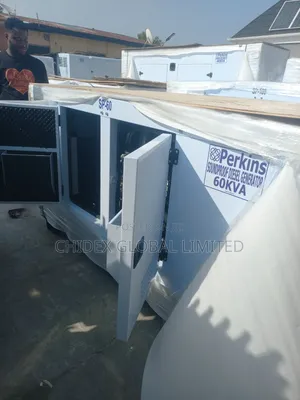 60kva Perkins Soundproof Diesel Generator 100% Copper Coil