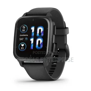 Garmin Venu Sq 2 – Music With Black Case And Silicone Band