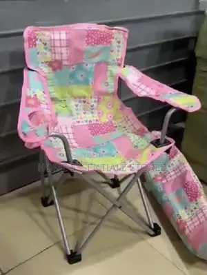 Outdoor Camp Chair With Storage Wallet - Foldable Camp Seat