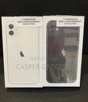 New Apple iPhone 11 64 GB Black