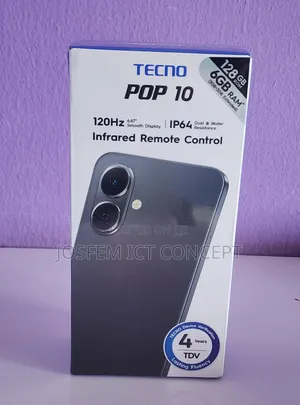 New Tecno Pop 10 128 GB White