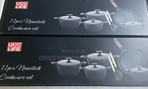 Ucc Life Original Pot Cookware Set Black