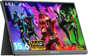 Arzopa 15.6" 144hz Portable Gaming Monitor for Laptop Ps5