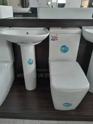Executive England Set With Basin White