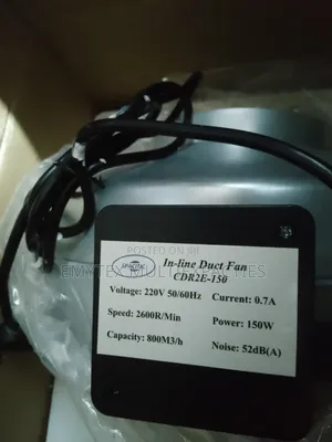 Inline Duct Fan 150mm 6 Inches