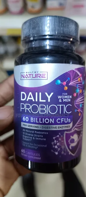 Built by Nature Daily Probiotic for Women and Men X 60