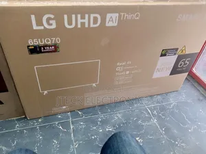 Lg 65 Inch Smart Tv With Netflix and Youtube 2 Yr Warranty